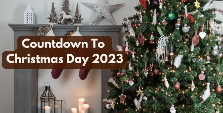Countdown To Christmas Day 2023 (Calendar Date)