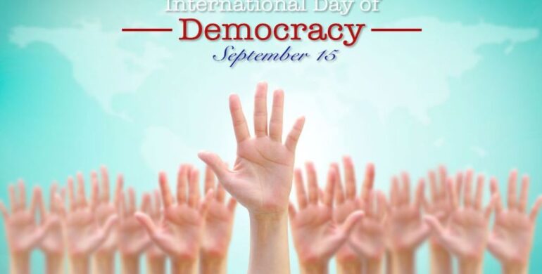  International Day Of Democracy